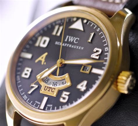 IWC Pilots UTC Edition Antoine de Saint Exupery Men's Watch 